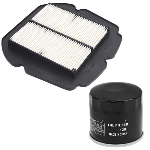 Air & Oil Filter Kit For Suzuki SV650 2017-2020 SFV650 Gladius 650 2009-2012