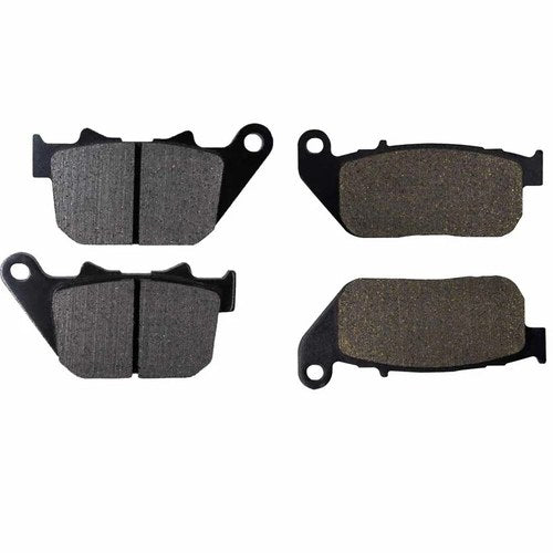 2 Pairs Front & Rear Brake Pads for Harley Sportster XL 883 1200 2004-2014