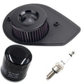 Air & Oil Filter Spark Plug Kit For Harley Street 500 750 XG500 XG750 2015-2020
