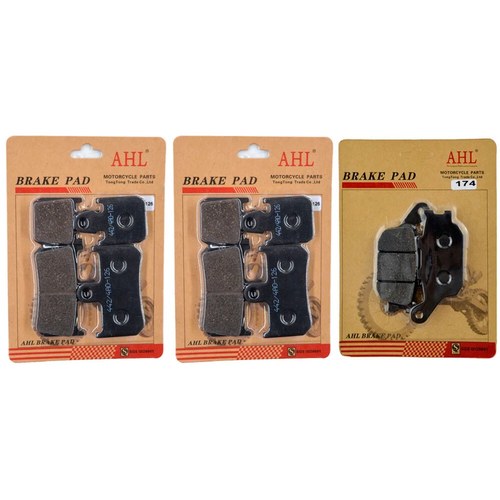 Front and Rear Brake Pads for Yamaha Yzf R1 2007-2014