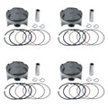 4X Forged Piston & Rings Kit +50 Bore 67.5mm for Honda CBR600 F5 CBR600RR 07-19