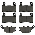 Front & Rear Brake Pads for Honda CBR600F4 CBR600RR CBR900RR CB1300 S VTR1000 SP