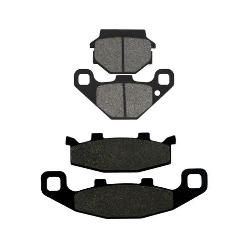 F&R Brake Pads for Kawasaki EX500D Ninja 500 GPZ500S 94-09 ZZR250 EX250H 90-01