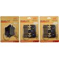 3 pairs Front & Rear Brake Pads For BMW F800R (Disc Has Loose Bobbins) 2015-2018