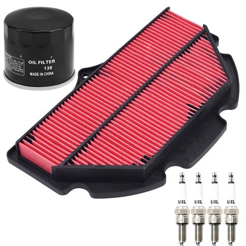 Tune Up Kit For Suzuki GSXR600 GSXR750 2006-2007 Air Oil Filters Spark Plugs