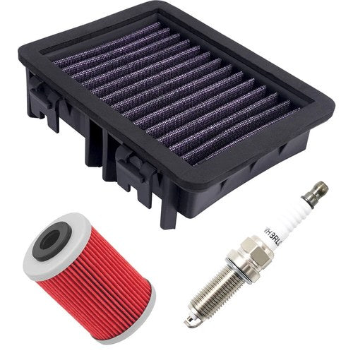 Air & Oil Filter & Spark Plug For 390 Duke 2017-2022 390 Adventure 2020-2022