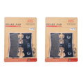 Front Brake Pads For Kawasaki ZX600 Ninja ZX6R ZZR600 ZX7R ZX9R ZX12R ZR1200 A/B