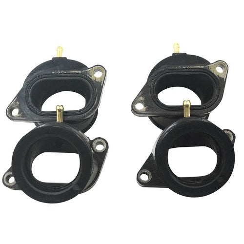 4x Intake Manifold Boot Joint 5LV-13586-01 For Yamaha FZS1000 FZ1 1000 01-05