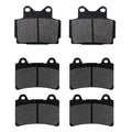 Front & Rear Brake Pads for Yamaha FZR400R SP (1987) & FZR400A (1990)