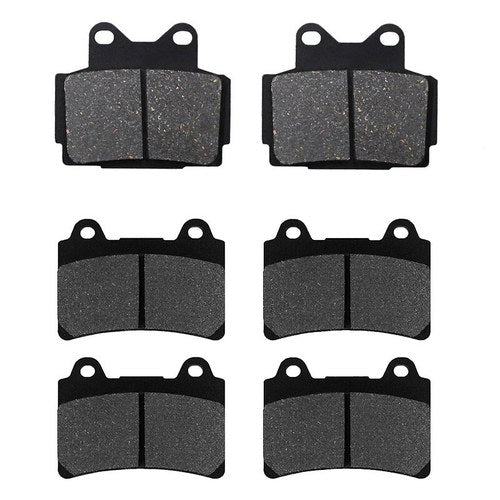 Front & Rear Brake Pads for Yamaha FZR400R SP (1987) & FZR400A (1990)