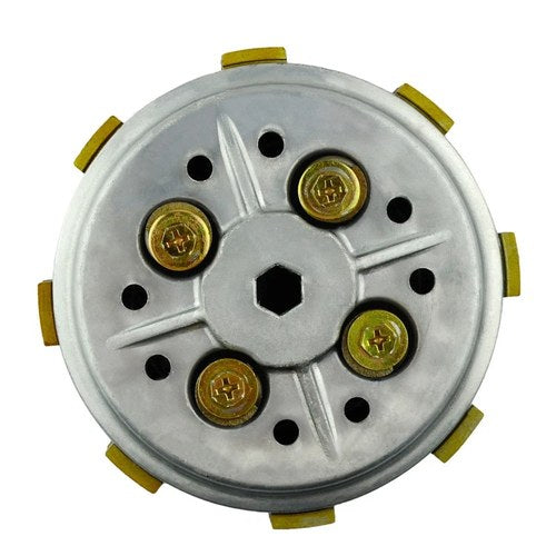 For 2002-2013 Yamaha YBR125 Clutch Drum Basket & 5pcs Friction Plates Kit