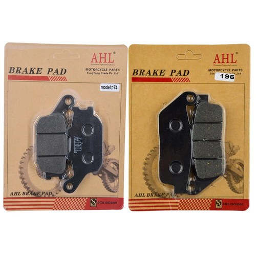 Front Rear Brake Pads for Honda VT1300 Fury VT1100 Shadow Vtx 1300 S Retro
