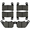 Front & Rear Brake Pads for Harley Sportster 1200 XR1200 XR1200X 2008-2012