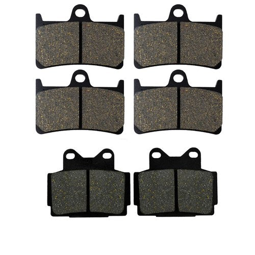 Front & Rear Brake Pads For Yamaha TZR250 R 89-94 FZR400RR 91-92 FZS600 98-03