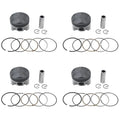 4X Piston & Rings Kit 56.5mm for Yamaha FZR400RR 3TJ 1990 92-94 FZ400 4YR 1997