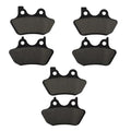 F&R Brake Pads For Harley Road King Electra Glide V-Rod Low Rider Wide Glide