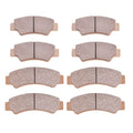 For CF Moto Uforce 500 600 800 1000 2018-2024 4 Pairs Brake Pad Set Front & Rear