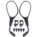 8mm 10mm Universal Motorcycle Mirrors Rear View Black Motorbike Scooter