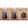 F&R Brake Pads for Honda CB1100A 13-14 CB600F Hornet ABS 07-13 CBF600 08-12