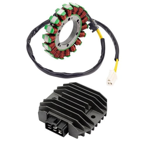 Stator Coil & Voltage Regulator Rectifier For Kawasaki KL650 KLR650 2011-2018