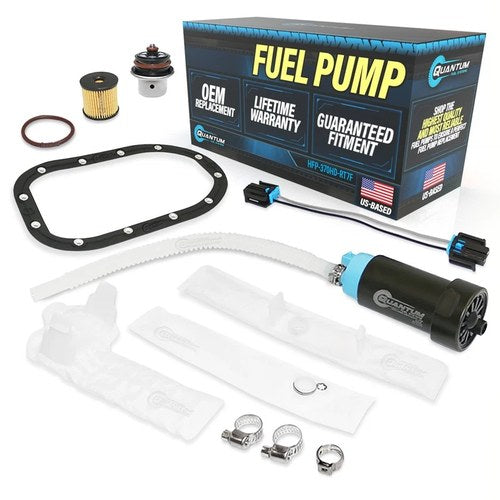 Qfs Fuel Pump +Filter Kit +Gasket for 2004-17 Harley-Davidson Dyna 61016-04B