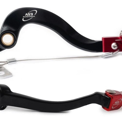 AS3 Rear Brake Pedal Gear Lever for Fantic Xxf Xef 250 2021-2024 Xef 310 2024
