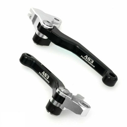 AS3 Brake Clutch Flexi Levers for Yamaha YZ 250 FX 15-19 YZ 450 FX 16-18