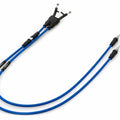 AS3 Venhill Throttle Cables for Kawasaki ZX6R 2005-2006 Blue