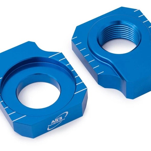 AS3 Axle Blocks for Husqvarna TC TE TX FE FC FX FS 125 250 300 350 450 501 23-25