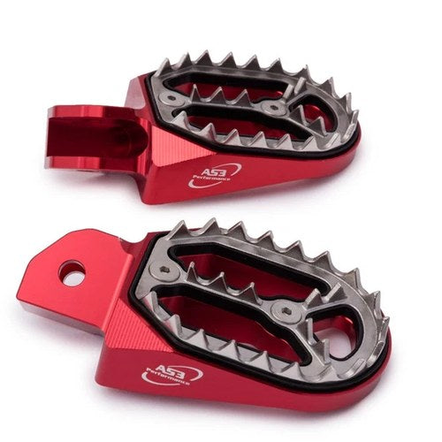 AS3 Foot Pegs for Honda XR 250 Tornado 2001-2021 Ctx 200 Bushlander 2002-2016