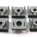 6x Genuine Dzus Motorcycle Fairing Fastener Clips Plate for Ducati Honda Suzuki