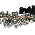 Kawasaki Ninja 250R EX250 1992 - 2007 Stainless Fairing Bolt & Screen Bolts Kit