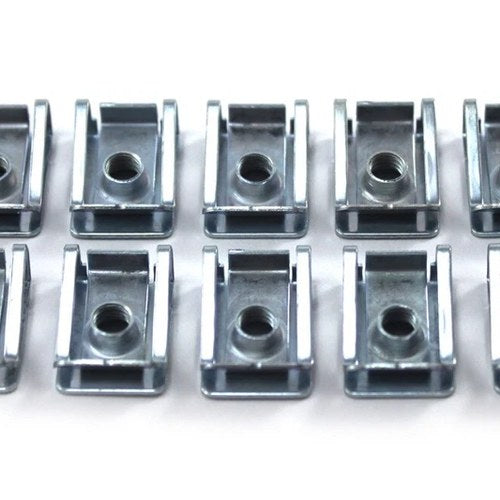 10x m5 5mm Threaded Fairing Clip Spring Speed Spire Clips Triumph Ducati BMW etc
