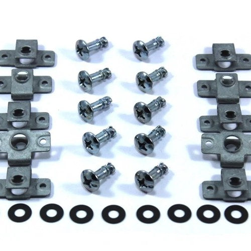 Dzus 17mm Posi Star Head Fastener Motorcycle Fairing Fairings Fasteners x10 Kit