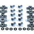 Dzus 17mm Posi Star Head Fastener Motorcycle Fairing Fairings Fasteners x10 Kit