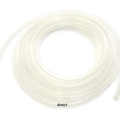 Helix Clear 1/8" 3mm Motorcycle Polyurethane Fuel / Vent Line - 5' Feet