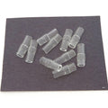 Clear Insulator - 3.5mm Male Bullet / 6.3mm Male Spade Terminal - 10 Pack Honda