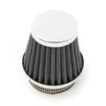 Chrome Performance 50mm High Flow Intake Air Filter Pod Motorcycle ATV Moped