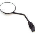 Universal Enduro Black Round Mirror 10mm Left Right Honda Kawasaki Suzuki Yamaha