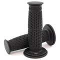 Wimbledon Grips - Black Rubber - For 7/8" Bars - Motorcycle Cafe Racer Custom