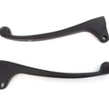Honda Black Clutch & Brake Lever Set - Drum Brake CM185T MT125 CB77 CB400TI Hawk