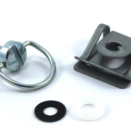 Dzus 17mm Fasteners D-Ring Yamaha Ducati Aprilia Fairing D8-316-414-190 + Clips