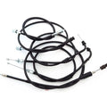 Complete Cable Set - Honda CB400F 1975-1976 - Throttle Clutch Tach & Speedo