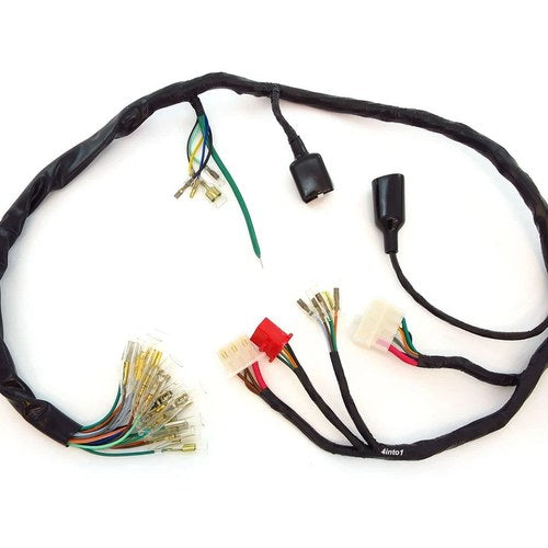 Main Wiring Harness - 32100-374-000 - Honda CB550K CB550 - 1974 + 1975 Wire Loom