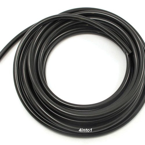 Helix Black 3/16" (5mm) Polyurethane Motorcycle Fuel Line - 5' Feet Length