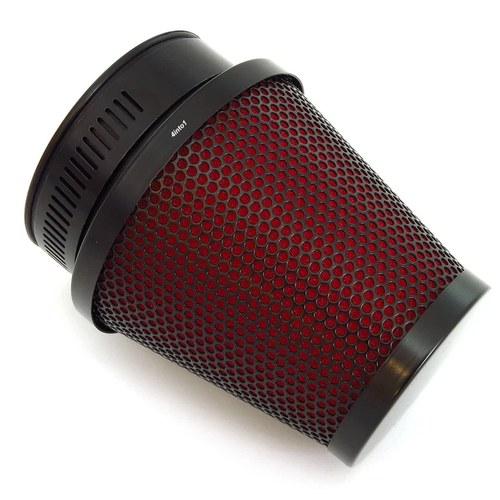 Universal Black & Red High Flow Air Filter Pod 54mm Motorcycle ATV Scooter Moped