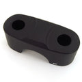 Flat Black Handlebar Clamp - Honda CB160/175/200/350/360/400/450/550/750