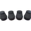 Set of 4 Black Tapered Pod Air Filters - 45mm - Honda CB750 - 1977 1978