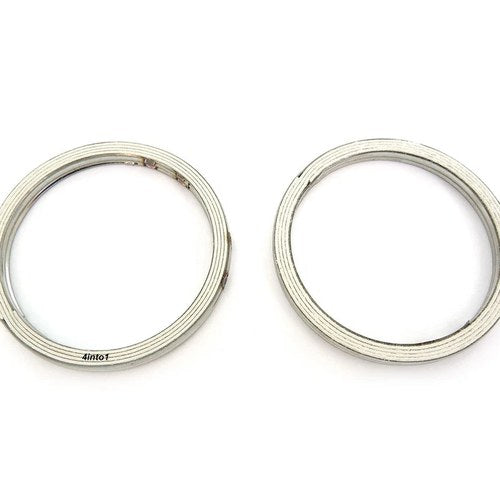 Set of 2 Exhaust Gaskets - Honda CB450 CL450 CB500T VT700 VT750 VTR1000F VT1100