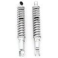Chrome Rear Shocks Eye / Clevis 321mm 12 5/8" Honda CB350/360T/400F/450/500T/550